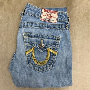 True Religion Rainbow Joey Jeans size 25